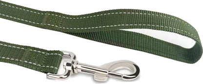 Reflective Dog Leash 4Ft /6 Feet Long, 3/4 Inch Wide, for Small and Medium Dogs