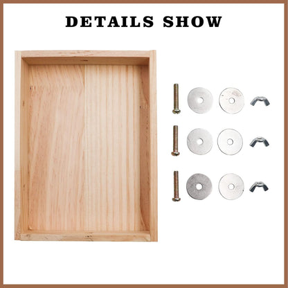 Bird Feeding Cups, Natural Wooden Parrot Perch Stand, Birds Food Dish, Parakeets Feeder Bowl, Cage Accessories for Small Animals Rat Hamster Guinea Pig Chinchillas Budgies Cockatiels Love Birds