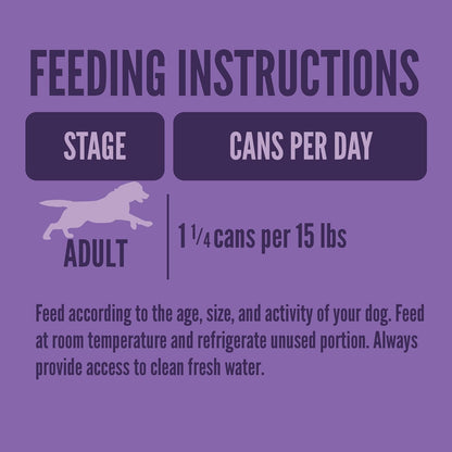 A Strong Heart Wet Dog Food, Beef, Bacon & Cheese Flavor - 13.2 oz Cans (Pack of 12), Made in The USA with Real Beef