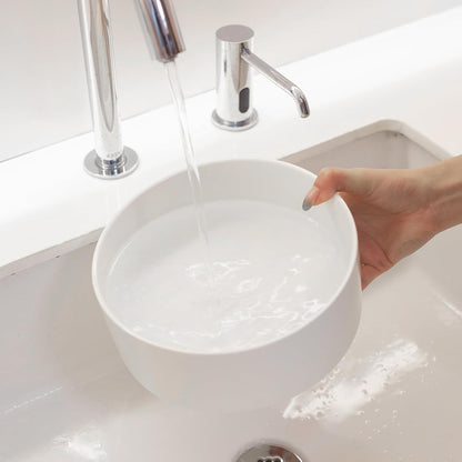 8'' Ceramic Dog Bowl - 70Oz Classic Dogs Food & Water Bowl for Medium and Large Breeds, Heavy-Duty Non-Slip Dog Dish, Food Grade Stoneware Pet Bowl, Dishwasher & Microwave Safe, White