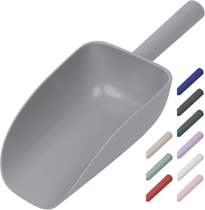 Extra Big Multipurpose Scoop– Solid Deep Scooper for Any Household – Disposing/Replacing Litter – Big Size Animal Pet Food Shovel – 44oz