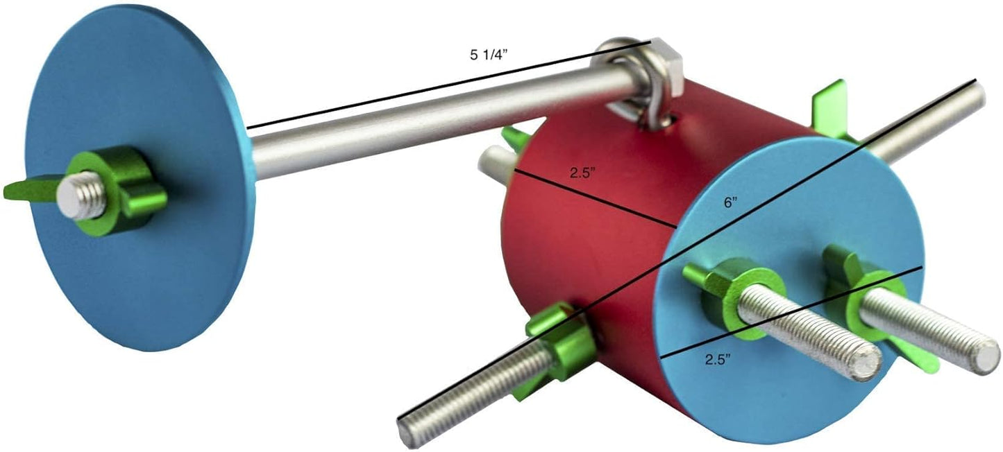Barrel Bird Foraging Toy | Interactive Treat Dispenser | Promotes Natural Foraging Behavior | Bird Cage Accessories for Medium to Extra Large Birds | Colorful Toys for Parrots, Cockatiel, Cockatoos