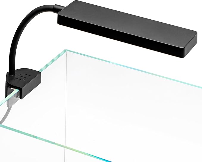 Ultum Nature Systems Refugium Light - Small Customizable Submersible Aquarium LED Lamp w/Inline Timer, Full Spectrum Grow for Chaeto Macro Algae Saltwater Reef Tanks - Clip On