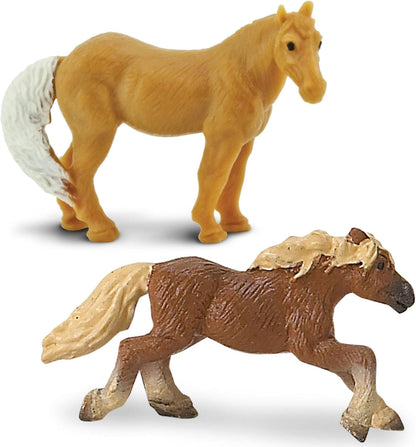 Safari Ltd. Good Luck Minis Ranch Fun Pack – 8 Mini Figurines or Ranch Animals – Educational Toy Figures for Kids Ages 5+