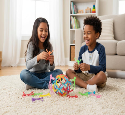 MAGMEN STEM Magnetic Travel Toys 10PC, Airplane Car Road Trip, Stocking Stuffers Fidget Sensory Toys for Kids 3 Years and Older