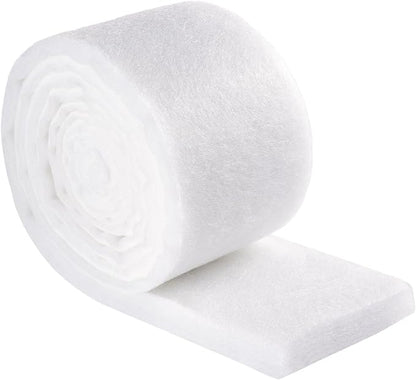 SHIGATSU Aquarium Filter Floss Rolls, Aquarium Filter Sponge for Fish Tank Filter - Aquarium Filter Media for Freshwater or Marine Aquariums（39.4”x5.1”）