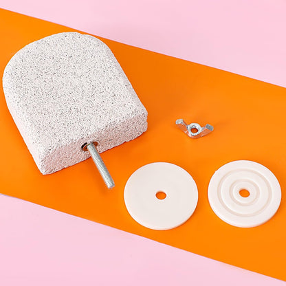 4Pcs Bird Beak Grinding Stone, Bird Perches Calcium Parrot Perch Stand Parrot Teeth Mouth Molar Cage Accessories Platform Paw Grinding Sticks Jumping Stand for Budgie Cockatiel Conure Finch