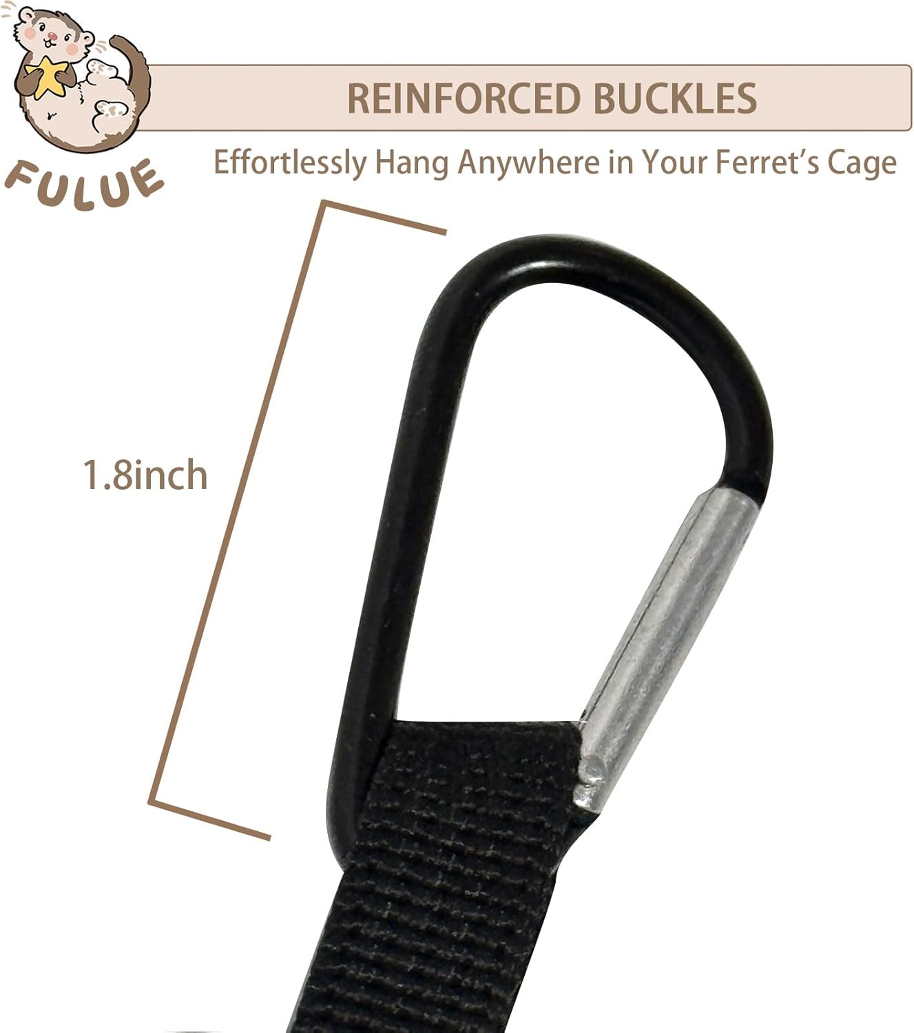 Ferret Ball Pit Hammock,Ferret Hammock Playpen Toy Box Cube for Cage Compatible with Tunnel System(Ball Not Included)