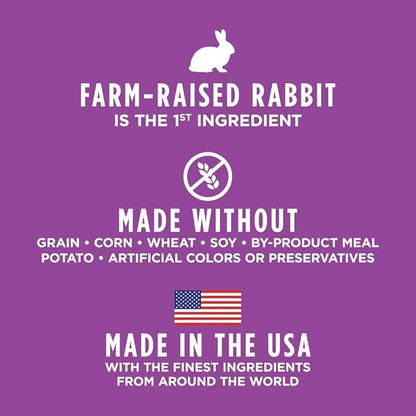 Original Rabbit Dry Dog Food, 20 lb. Bag