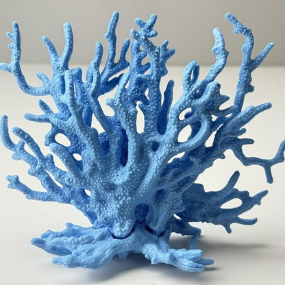 Fish Tank Decorations,Aquarium Corals Decoration, Aquarium Ornaments, Fish Tank Coral, Aquarium Corals Decoration, Fish Decorations for Aquarium (Blue, Medium)