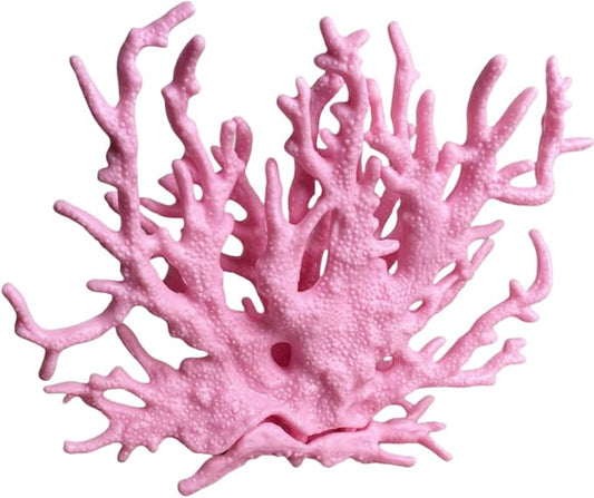 Fish Tank Decorations,Aquarium Corals Decoration, Aquarium Ornaments, Fish Tank Coral, Aquarium Corals Decoration, Fish Decorations for Aquarium (Pink, Medium)