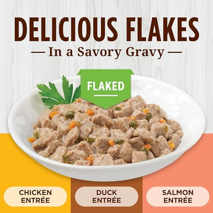 Instinct Flaked Entrée Wet Canned Cat Food - Variety Pack, 5.5 oz. Cans (Pack of 12)