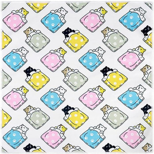 Cat Wrap for Cutting Nails Large Size 35.5in Self-Adhesive Cat Grooming Wrap Cat Nail Clipper Hammock Soft Cat Restraint Bag for Nail Clipping Cat Grooming Supplies(Under 22lbs)