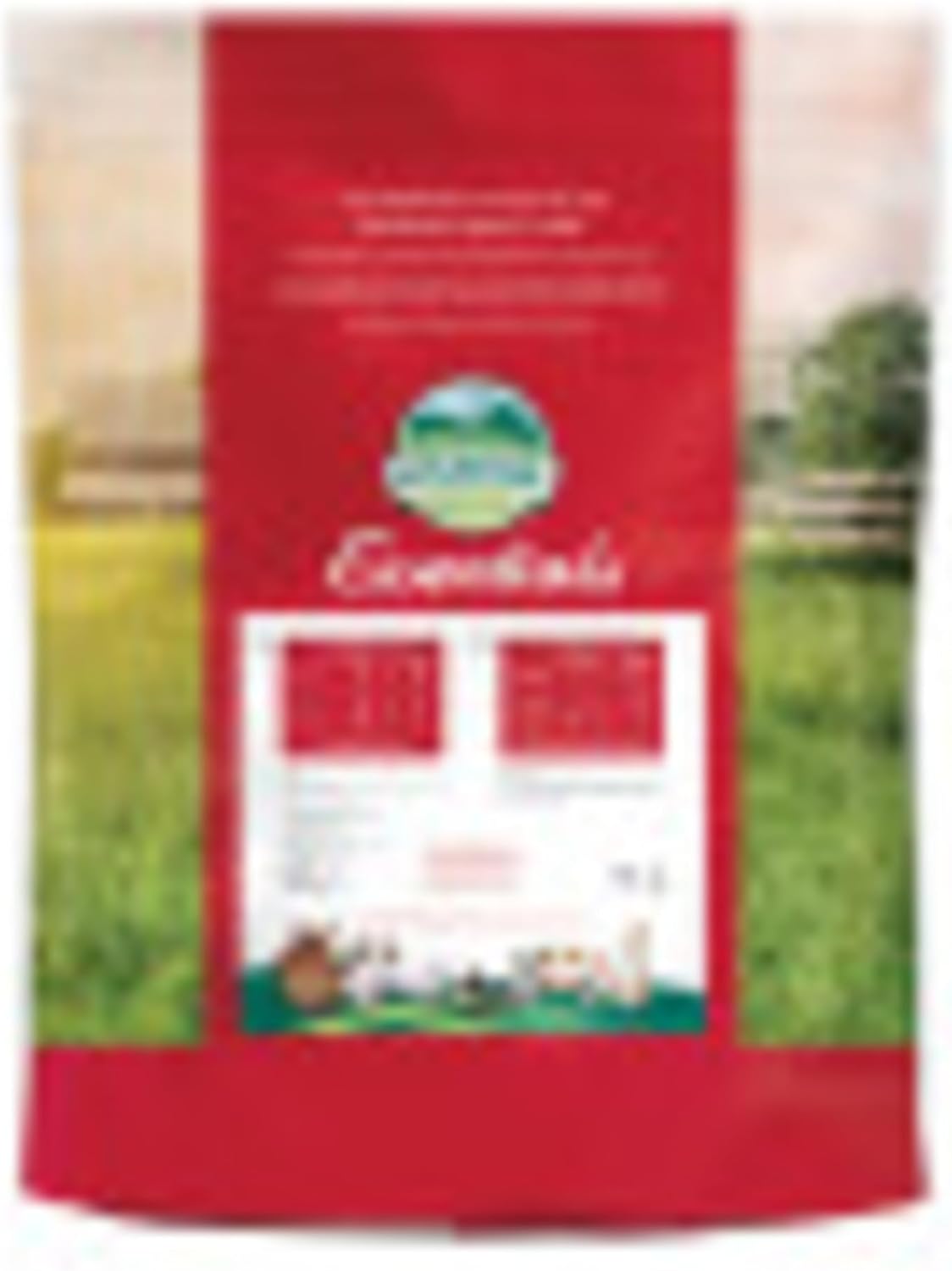 Oxbow Essentials Chinchilla Food, Made Alfalfa, Vitamin & Mineral Rich Food for Chinchillas, Small Animal Pet Pellets, Made in USA, High Fiber, 25 lb Bulk Bag