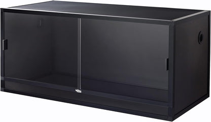 Reptile Habitats 4x2x2 (120 Gallon) Bearded Dragon Enclosure V2 PVC Panels, Glass Doors, Lightweight, Easy to Assemble, Heavy Duty Screen, Aluminum Frame