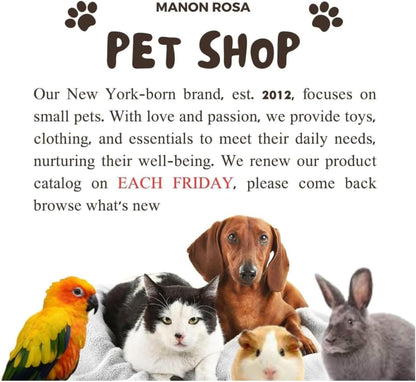 MANON ROSA Cute Dog Clothes Boy Dog Polo Shirt for Small Medium Dogs - Summer Male Puppy T Shirts for Yorkie Poodle Shih Tzu Dachshund Kittens, Striped Collared Pet Doggie Designer Outfits Red XXL