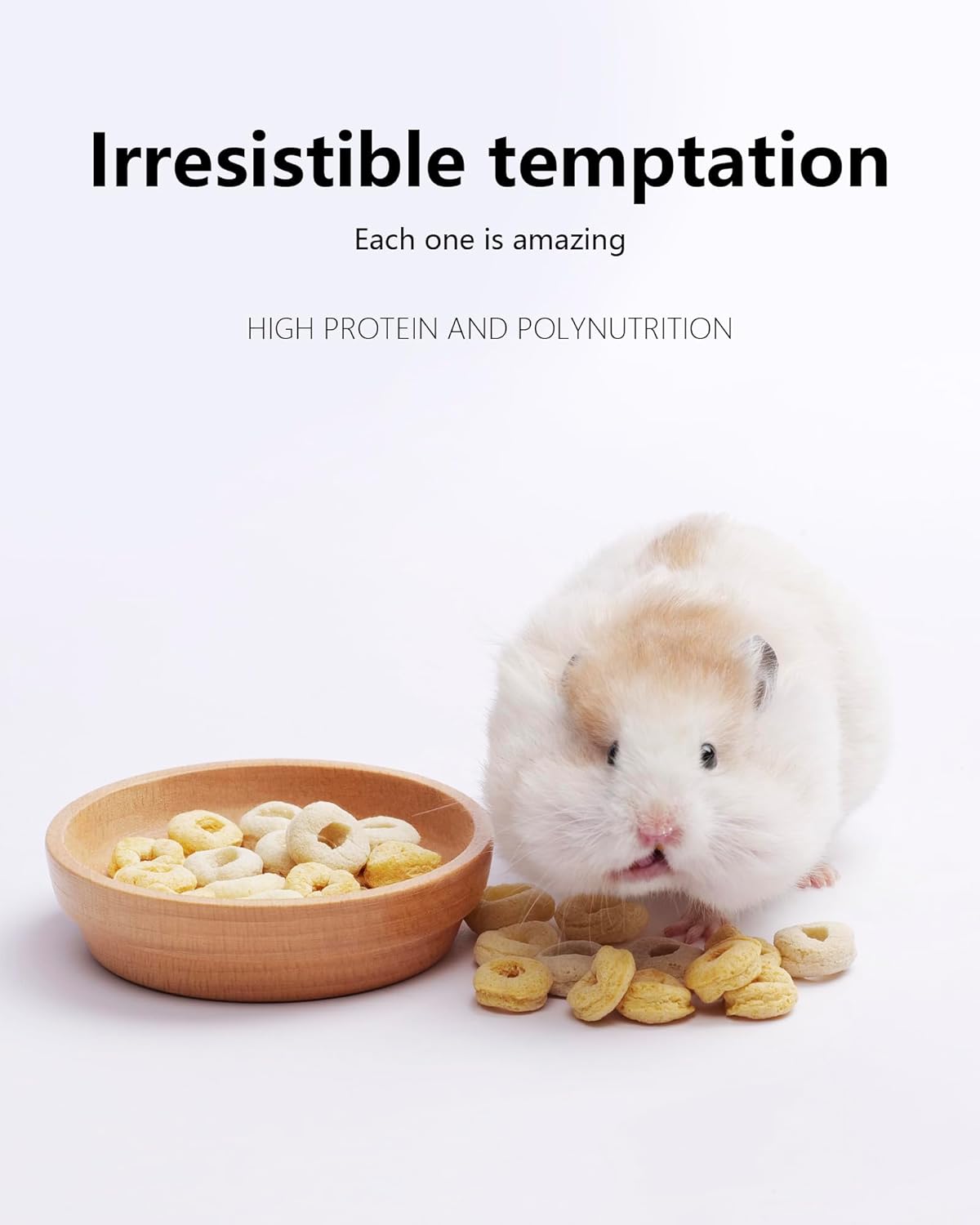 Niteangel Hamster Snack & Treats Toy: - Small Animal Natural Treat Mix for Dwarf Syrian Robo Hamsters Gerbils Mice Lemmings Degus or Other Small-Sized Pets