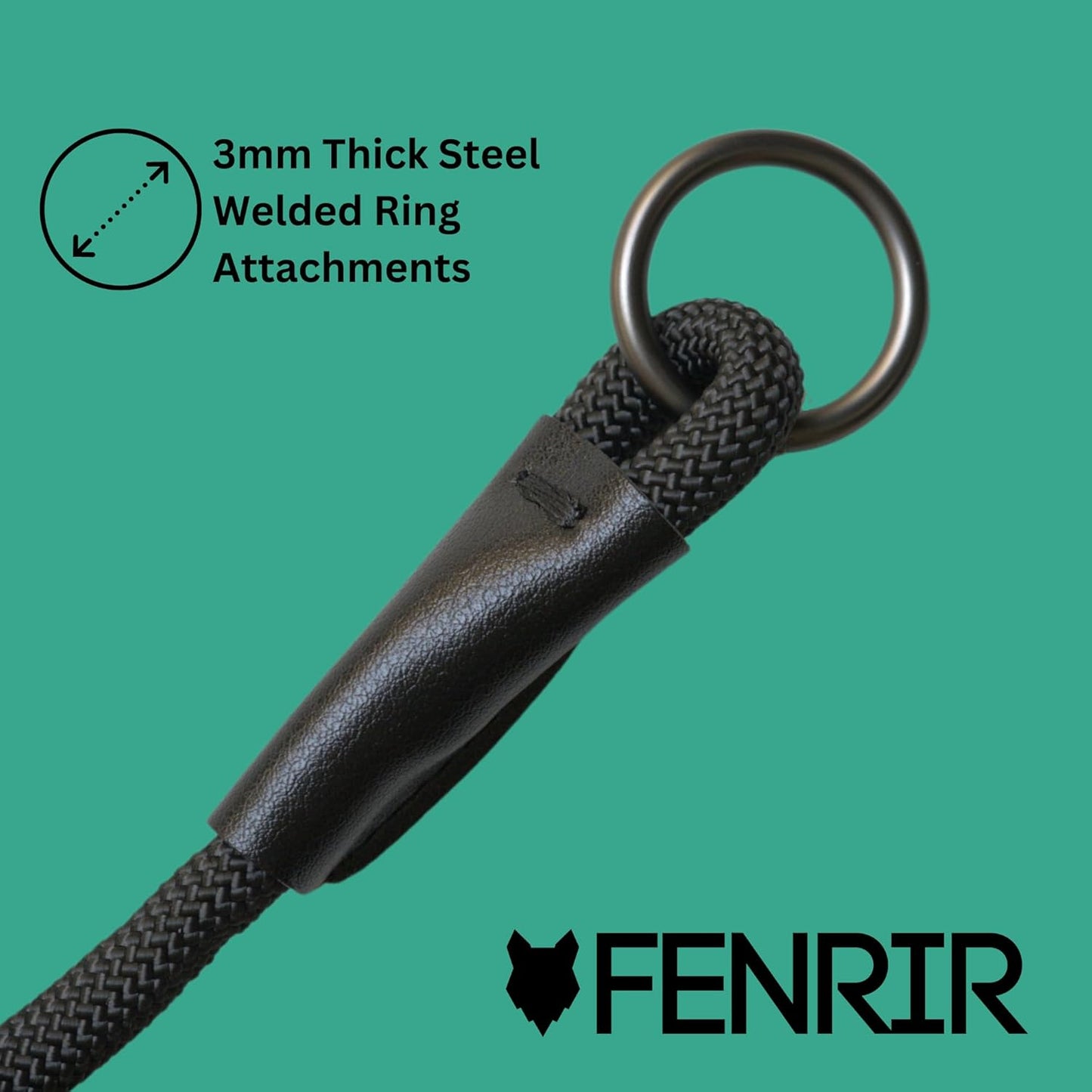 Fenrir Slip Collar with Spring Loaded Limiter Black (Large)