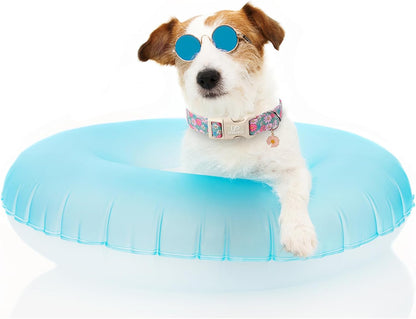 4th of July Dog Collar–American Flag Dog Collars,Patriotic Stars & Baseball Pet Collar with Quick Release,Adjustable for Small/Medium Dogs