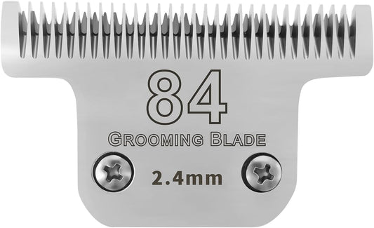 T84 Pet Dog Grooming Detachable Blades,Compatible with Andis,Oster A5,Wahl KM10 Clippers,Cut Length 3/32" (2.4mm),Fit for Larger Animals