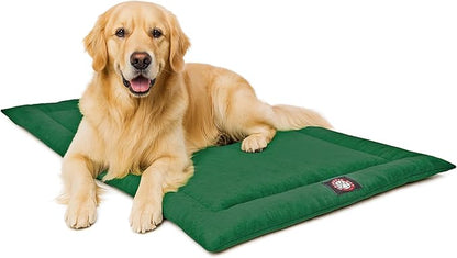 Majestic Pet Orthopedic Memory Foam Dog Crate Mat - Plush Pet Bed Pad for Crates & Kennels | USA Crafted | 42"x26" Villa Marine