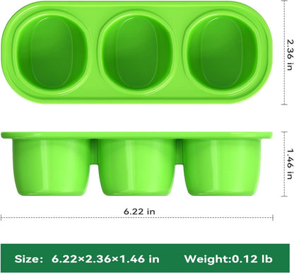 Dog Frozen Treat Toy Accessory(2PC Silicon Trays),This Accessory can be Matched with The Shape of The Stump/Without Stumps