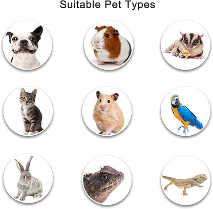 Outdoor Cat Enclosures, Portable Cat Tent for Bearded Dragon, Dogs and Small Animals, Cat Outdoor Tent with Foldable Bag(Blue)