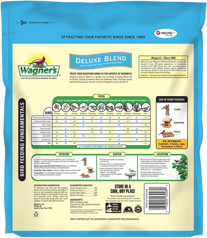 Wagner's 13008 Deluxe Wild Bird Food, 10 lb Bag
