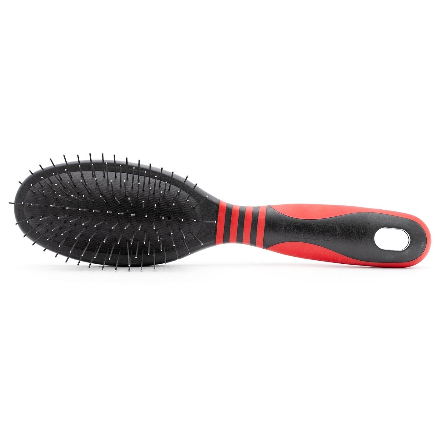 Jeffers Pet Single Sided Pin Brush - Grooming Tool for Dogs, Cats, Small Animals, Pin Brush for Detangling & Nylon Bristles for Smooth Finish, Ergonomic Handle, Perfect for Medium to Long Coats