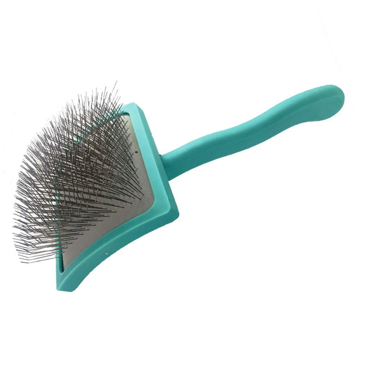 Extra Long Pin Slicker Brush for Dog-Slicker Brush for Dogs Goldendoodles,Large Firm Deshedding Pet Undercoat Grooming Tool