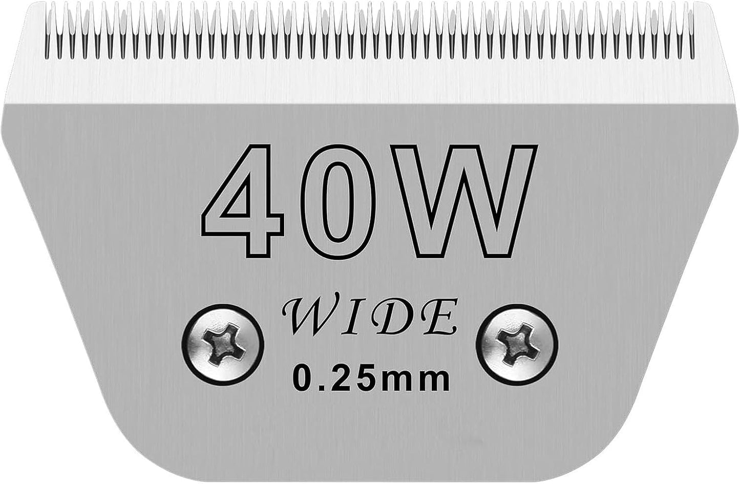 Wide Blades for Dog Grooming Blades Compatible with Andis Dog Clippers,40W Dog Clipper Blades Compatible with Oster A5,Wahl km10 Dog Clippers for Horse Dog Cat Animals,Stainless-Steel Blade Sharp