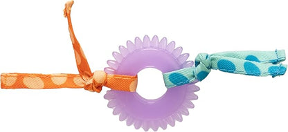Catstages Kitty Chew Wheel, Dental Cat Toy with Catnip Oil, Teeth Cleaning, Healthy Chewing, Boredom Relief, Kicking & Batting for Kittens and Adult Cats, Purple