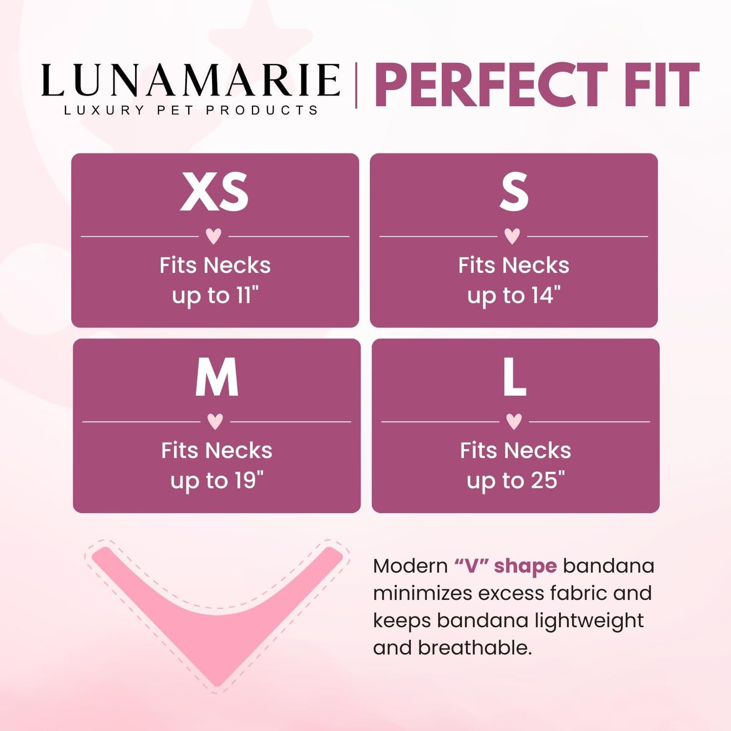 LunaMarie - Luxury Pet Birthday Bandanas -Premium & Silky Poly Fabric | 100% Handmade | Custom Shape Dual Layered (Boba, Small)