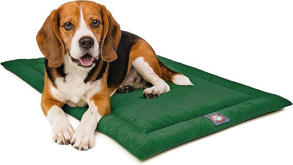 Majestic Pet Orthopedic Memory Foam Dog Crate Mat - Plush Pet Bed Pad for Crates & Kennels | USA Crafted | 36"x23" Villa Marine
