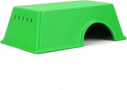 Snake Hide, Leopard Gecko Tank Accessories for Reptile Ball Python Crested Gecko Lizard Bearded Dragon - GreenHideM