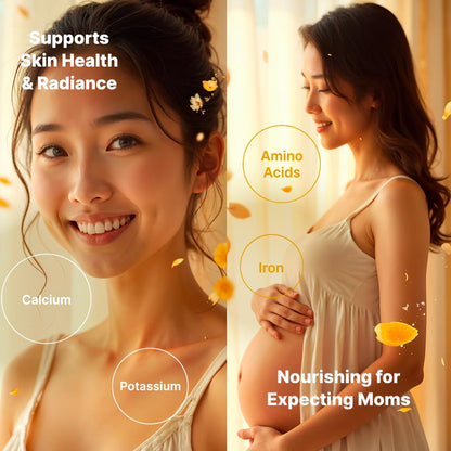 Golden Nest Premium Bird Nest Soup, Swallow Bird Nest 100% Natural - Made in USA, (燕窩) 6 bottles x 75ml (2.5 oz.) (1 box = 6 bottles x 75ml, Ginseng)