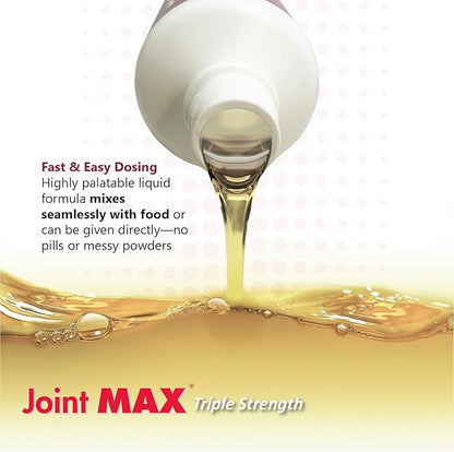 Liquid for Dogs - Vitamins, Minerals, Antioxidants - Glucosamine, Chondroitin - Beef Flavor - Maximum Joint Health Supplement for Dogs - 32 fl oz