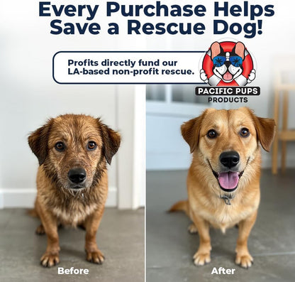 Giant Dog Rope Toys for Extra Large Dogs 2 Pack - 42 Inch, 6 Knot Tough Rope Chew Toys for Large Dogs - Benefits Non-Profit Animal Rescue - Indestructible Dog Toy for Aggressive Chewers (Red)