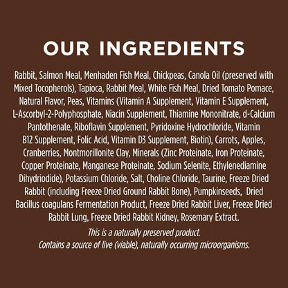 Original Rabbit Dry Dog Food, 20 lb. Bag