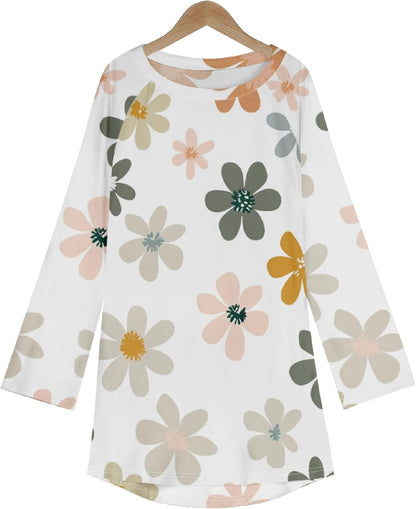 MARSVOVO Women Novelty Graphic Plus Size Sweater Crewneck Long Sleeve Cute Printed Loose Fit Casual Fall Sweaters Top