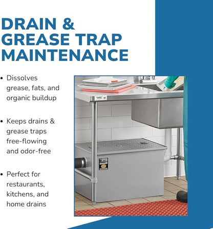 Bird Barrier Dissolve-It Max Enzyme Cleaner - Bird Dropping Cleaner - Dissolves Waste – Treat Affected Areas Before Installing Bird Control Products - Cleans pet stains - 1 Pint Makes 1/2 Gallon