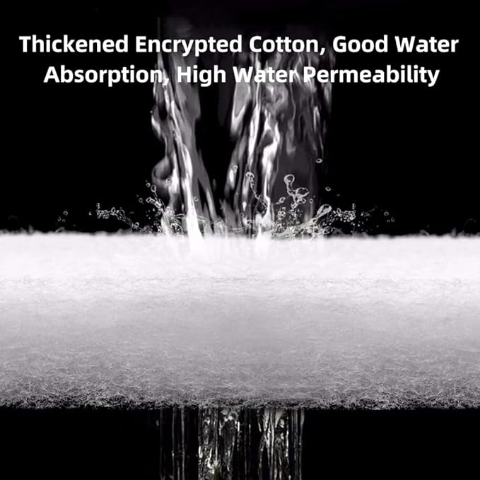 Aquarium Filter Pad 39.4 x 11.8in Aquarium Filter Media for Crystal Clear Water Fish Tank Ponds Garden Saltwater Fershwater Plant Trutle