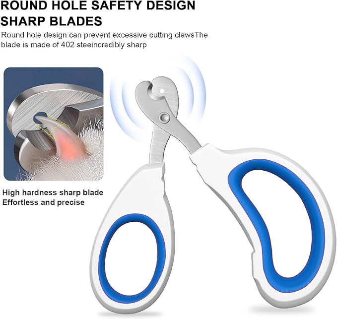 Cat Specific Nail Clipper, Avoiding Excessive Cutting, Suitable for Beginners. It Can Also be Used for Small Animals Such as Birds, Hamsters, Rabbits, Hedgehogs, Ferrets, Guinea Pigs, Etc.