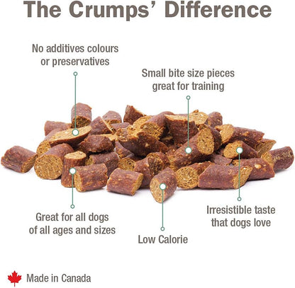 Crumps' Naturals Semi Moist Chicken Mini Trainers 10.6oz /3000g, Brown (MT-C-250)