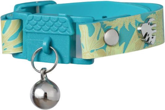 Kittyrama Botanicals Jungle Kitten Collar. Award Winning. Hypoallergenic, Quick Release Breakaway, Comfy & Soft. Vet Approved. Other Styles Available