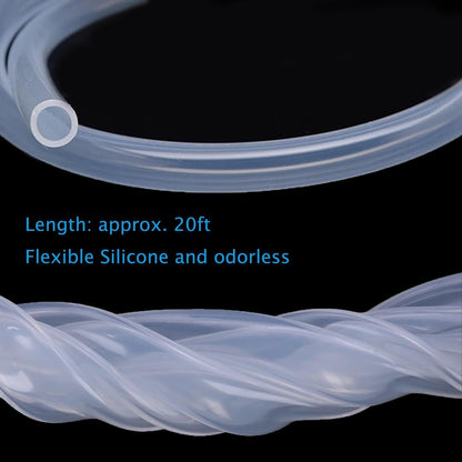 Automatic Rabbit Watering System Kit Include 15 Nipple Drinker Feeders, 20ft Hose, Watering System Bucket Connector, Hole Opener, 6 Spring Latches for Rabbit Cage Doors