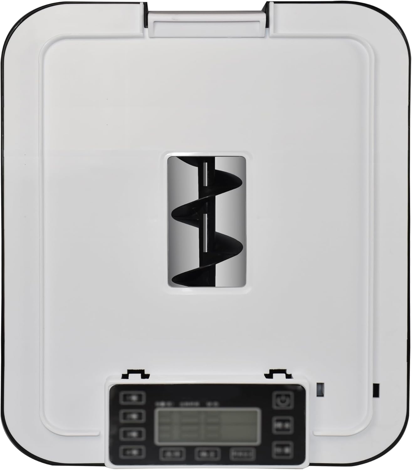 14L Automatic Dog Feeder Large Breed, Programmable Auto Pet Food Dispenser, Timed Dog Feeder Extra Large, Portion Control, 1200mAh Battery and Plug-in Power (White)