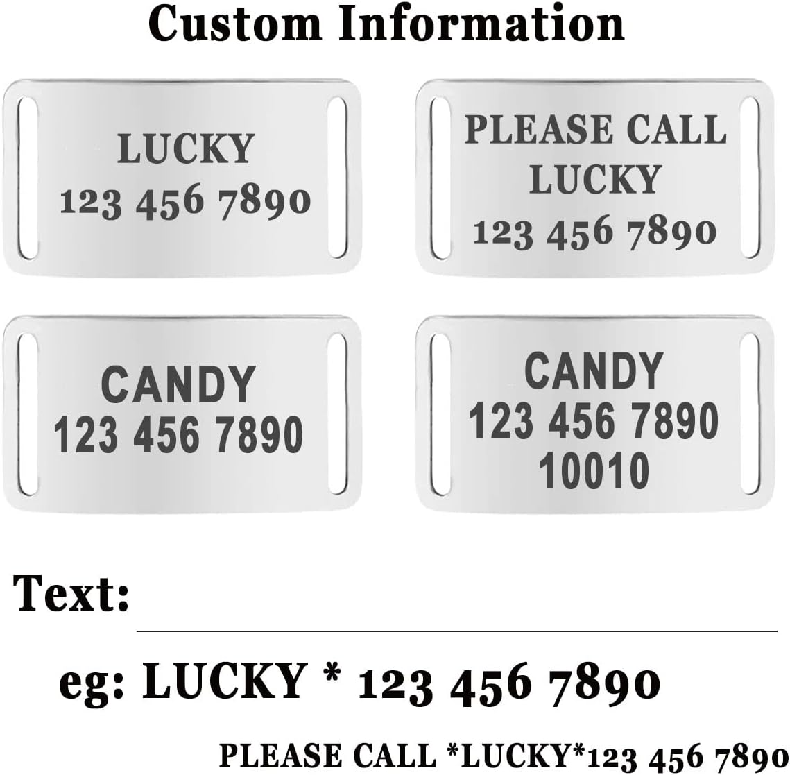 Personalized Custom No Pull Dog Harness Leash Set with Name Phone Number-Heavy Duty Reflective Soft Padded Dog Vest Harness with Easy Control Handle for Small Medium Large Dog-2 Leash Attachments