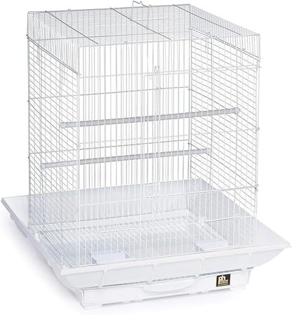 Mountain Majesty Clean Life Bird Cage with Spacious Interior, Durable Build, Easy-to-Clean Features, and Secure Design for Birds' Comfort Green