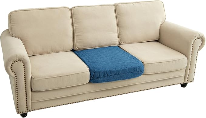 Nanbowang Waterproof Dog Bed Replacement, Washable Pet Pillow Cover Quilted, Lovely Puppy Bed for Dog/Cat 22x35x6